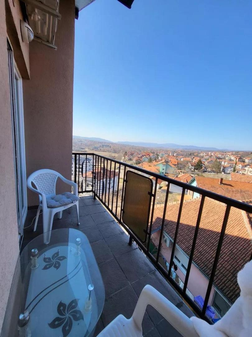 Apartmán Ema Lux - Zgrada Panorama Soko Banja Exteriér fotografie