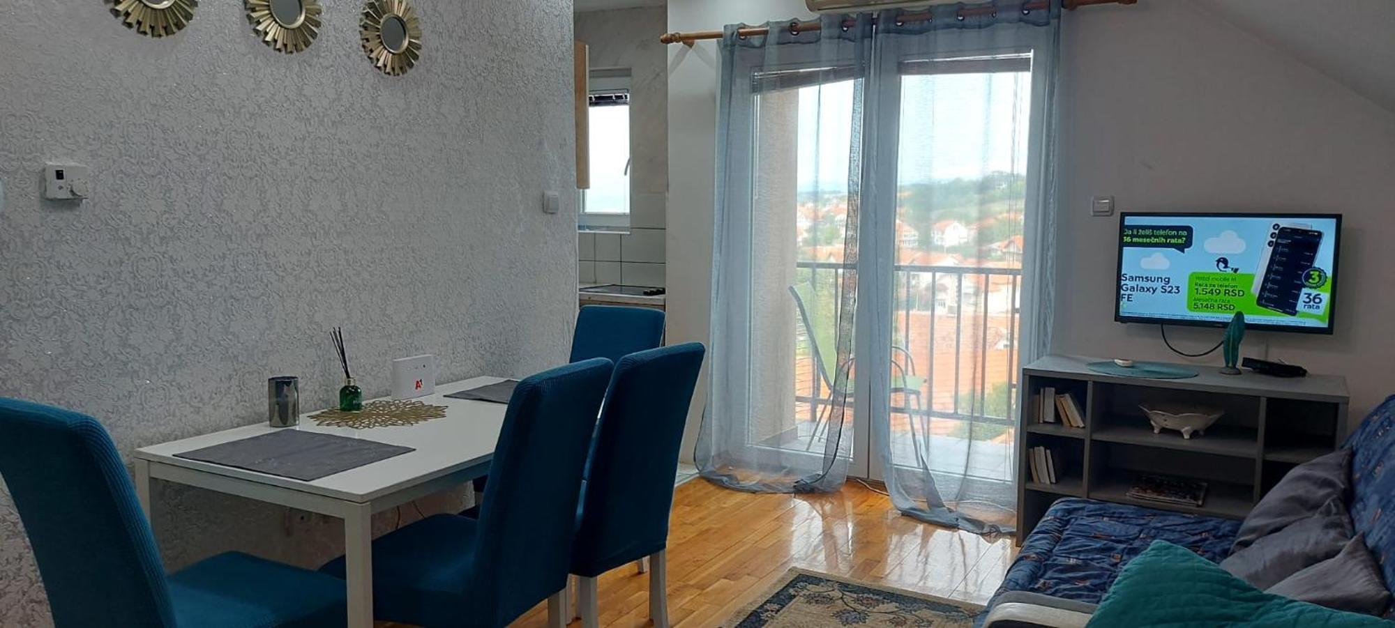 Apartmán Ema Lux - Zgrada Panorama Soko Banja Exteriér fotografie