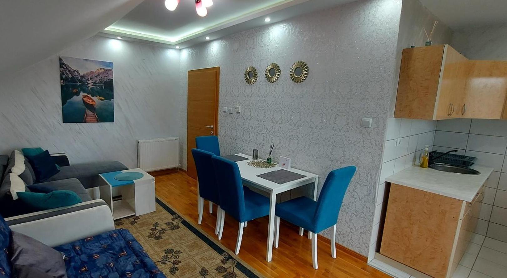 Apartmán Ema Lux - Zgrada Panorama Soko Banja Exteriér fotografie
